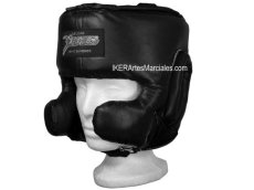 Careta Boxeo Pomulos, Kick Boxing, Muay Thai y MMA, IKER, Negra